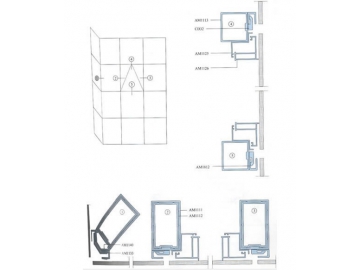 Curtain Wall Aluminum Profile