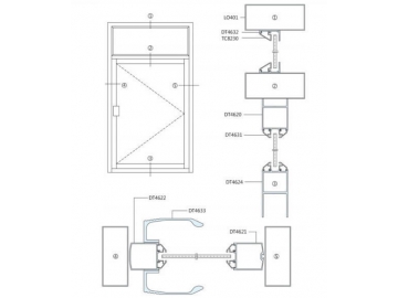 Aluminum Door Profile