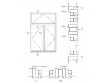 Aluminum Door Profile
