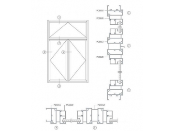 Aluminum Door Profile