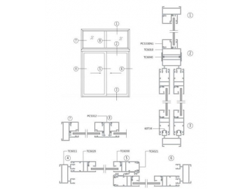 Aluminum Window Profile