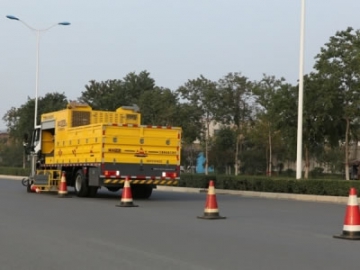 Traffic Cone Placement and Retrieval Vehicle