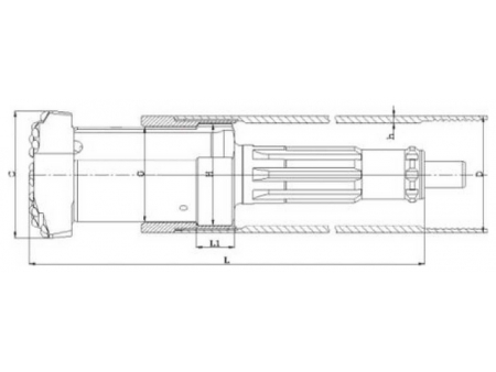Concentric Casing System with Wings