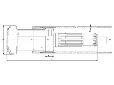 Concentric Casing System with Wings