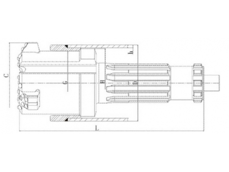Concentric Casing System with Blocks