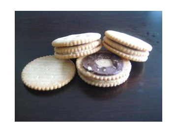 Double Lane Triple Double Biscuit Sandwiching Machine