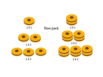 2 Lane Biscuit Sandwiching Machine  Packing Machine