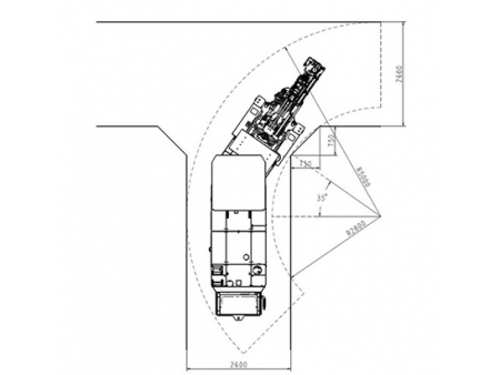 Hydraulic Drilling Jumbo, CYTC70B  (for Mining Production)