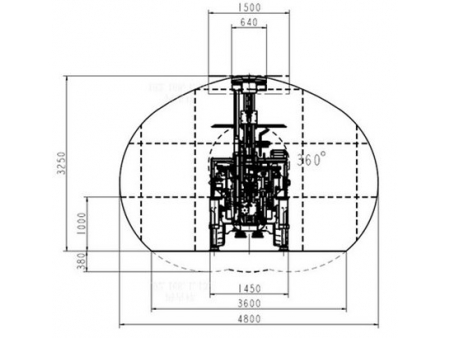 Hydraulic Drilling Jumbo, CYTC70B  (for Mining Production)