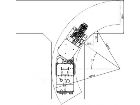 Hydraulic Drilling Jumbo, CYTC70C  (for Mining Production)