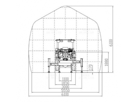 Hydraulic Drilling Jumbos, CYTJ45 (HT81)  (for Tunelling and Cavern Excavation)