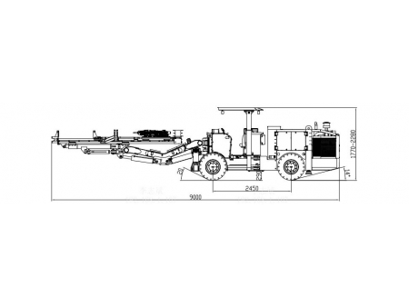 Hydraulic Drilling Jumbos, CYTJ45D  (for Tunelling and Cavern Excavation)