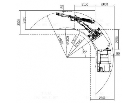 Hydraulic Drilling Jumbos, CYTJ45D  (for Tunelling and Cavern Excavation)