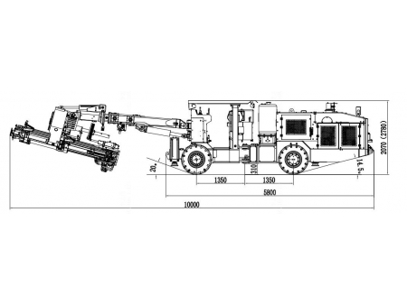 Hydraulic Bolting Jumbo, CYTM41/2 (HT91)