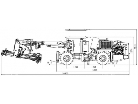 Hydraulic Bolting Jumbo, CYTM41/2 (HT92)