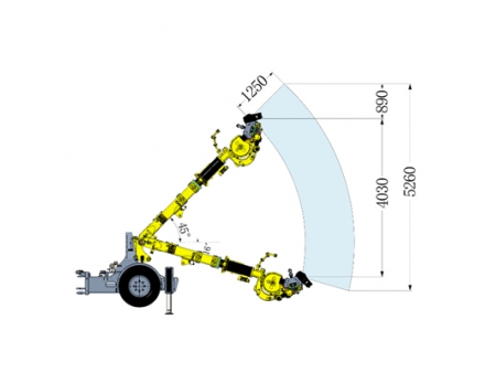 Two-Boom Hydraulic Bolting Jumbo, CYTM41/2