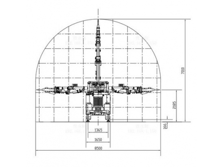 Underground Scaler, XMPYT-60/325  (Mine Scaling Machine)