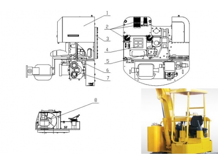 Compact Crawler Excavator MWY6/0.3