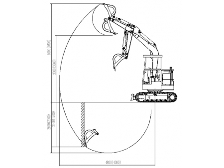 Compact Crawler Excavator MWY6/0.3