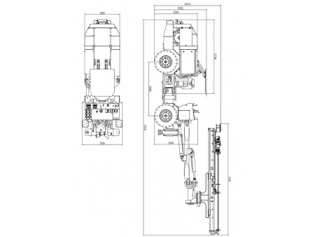 Hydraulic Drilling Jumbo for Tunneling CYTJ45B (HT83)