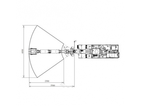 Coal Mine Repair Machine with Hydraulic Breaker, WPZ-37/600   (Machine for Tunnelling and Tunnel Repairs)