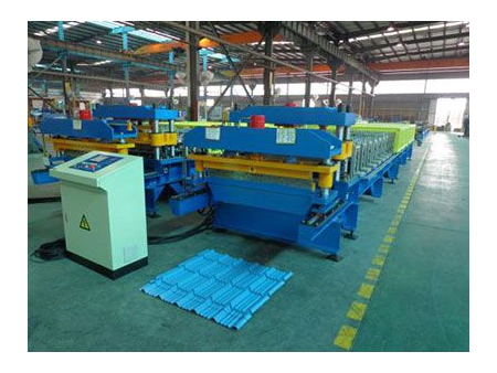 High Speed Steel Tile Forming Machine