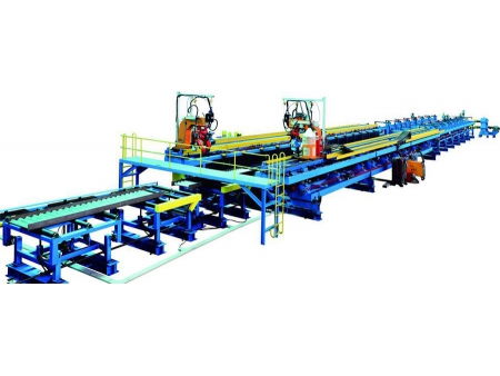 JBH Corrugated Web H-beam/ SIN Beam Automatic Welding Line