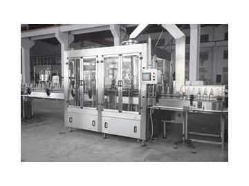 Glass Bottle Washing Filling Capping Machine