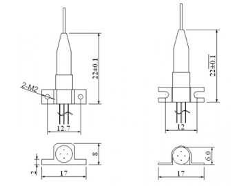 1270~1610nm CWDM Pigtailed Components