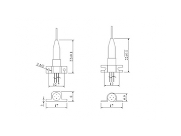 1310nm 1mw-4mw FP pigtail laser diode