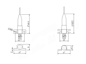 60mw-80mw 1310nm Pulse Laser Diode