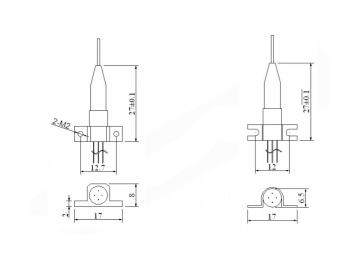 30MW 1650nm Pulses Laser Diode Module for OTDR