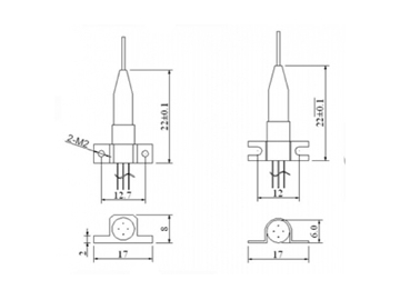 1310nm 1mw-4mw DFB Pigtail Laser Diodes