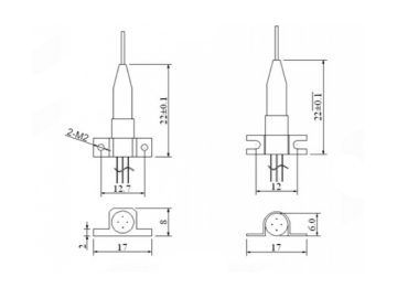 1550nm 6mw-8mw DFB Pigtail Laser Diode Module