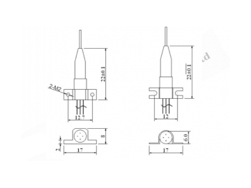 650nm Pigtailed Laser Diode Module