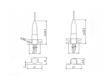 2.5G 1650nm DFB Pigtail Diode Laser