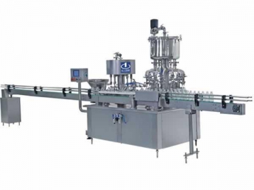 Liquid Filling and Stoppering Machine