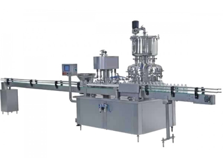 Liquid Filling and Stoppering Machine