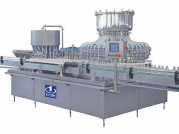 Liquid Filling, Nitrogen Filling and Stoppering Machine