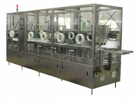 Vial Filling and Stoppering Machine