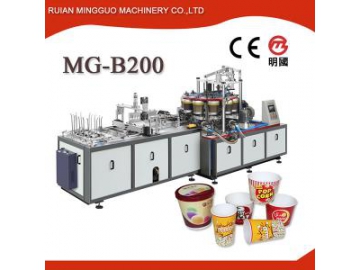 Cup Top Flatten Machine MG-FT