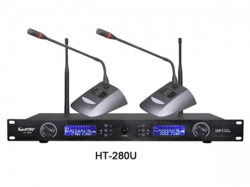 UHF Wireless Meeting Microphone System