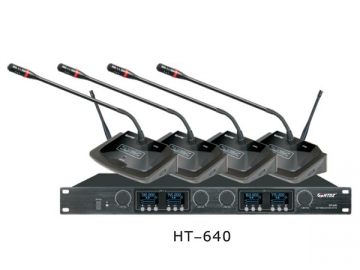 UHF Wireless Meeting Microphone System