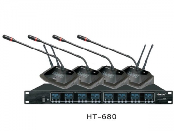 UHF Wireless Meeting Microphone System