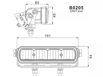 LED Driving Light B0205