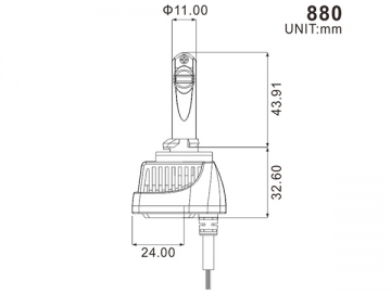 LED Headlight Bulb 880