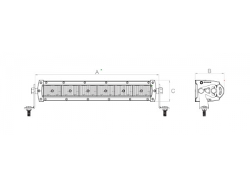 LED Light Bar E36