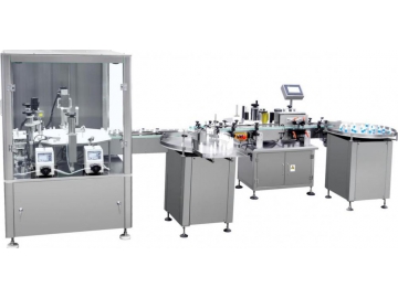 Flow Meter Filling Machine with Capper, Eye Drop Packaging