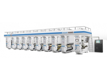 High Speed Rotogravure Press, DGAY1050D Wide Format Printing