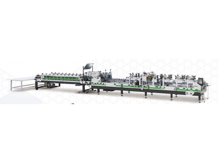 High Speed Carton Box Folding and Gluing Machine, HZH-FB